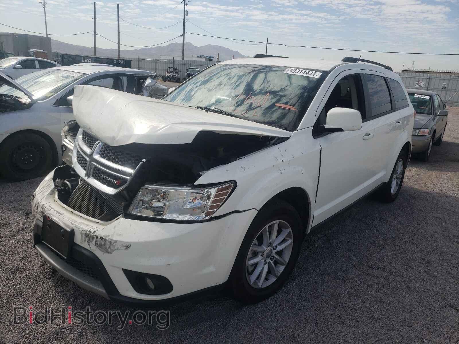 2016 DODGE JOURNEY - VIN: 3C4PDCBG4GT171250 - Фото 2
