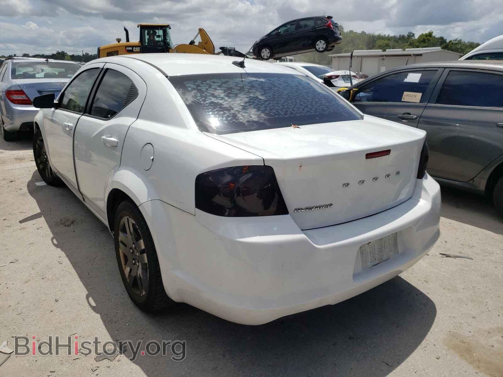 2013 DODGE AVENGER - VIN: 1C3CDZAB8DN571884 - Фото 3