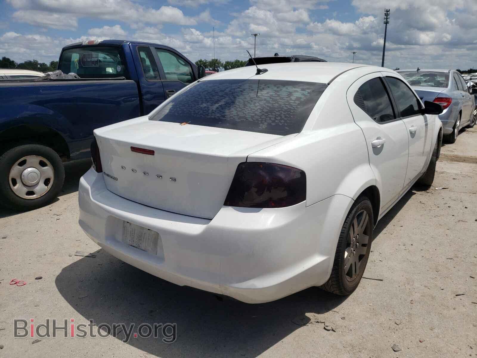 2013 DODGE AVENGER - VIN: 1C3CDZAB8DN571884 - Фото 4