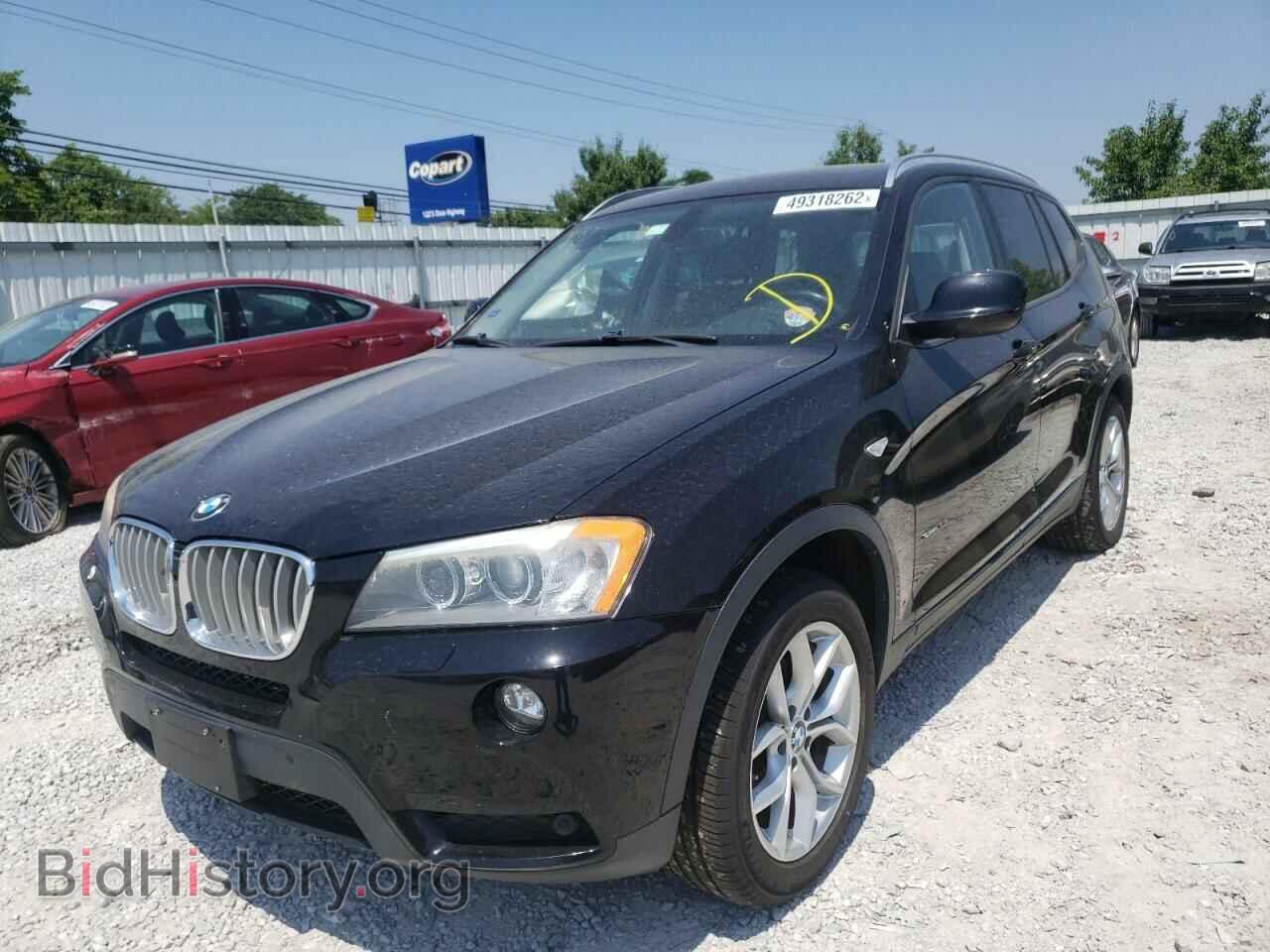 2011 BMW X3 - VIN: 5UXWX5C52BL707725 - Фото 2