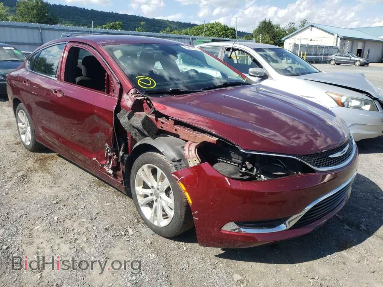 Фотография 1C3CCCAB7FN647372 - CHRYSLER 200 2015