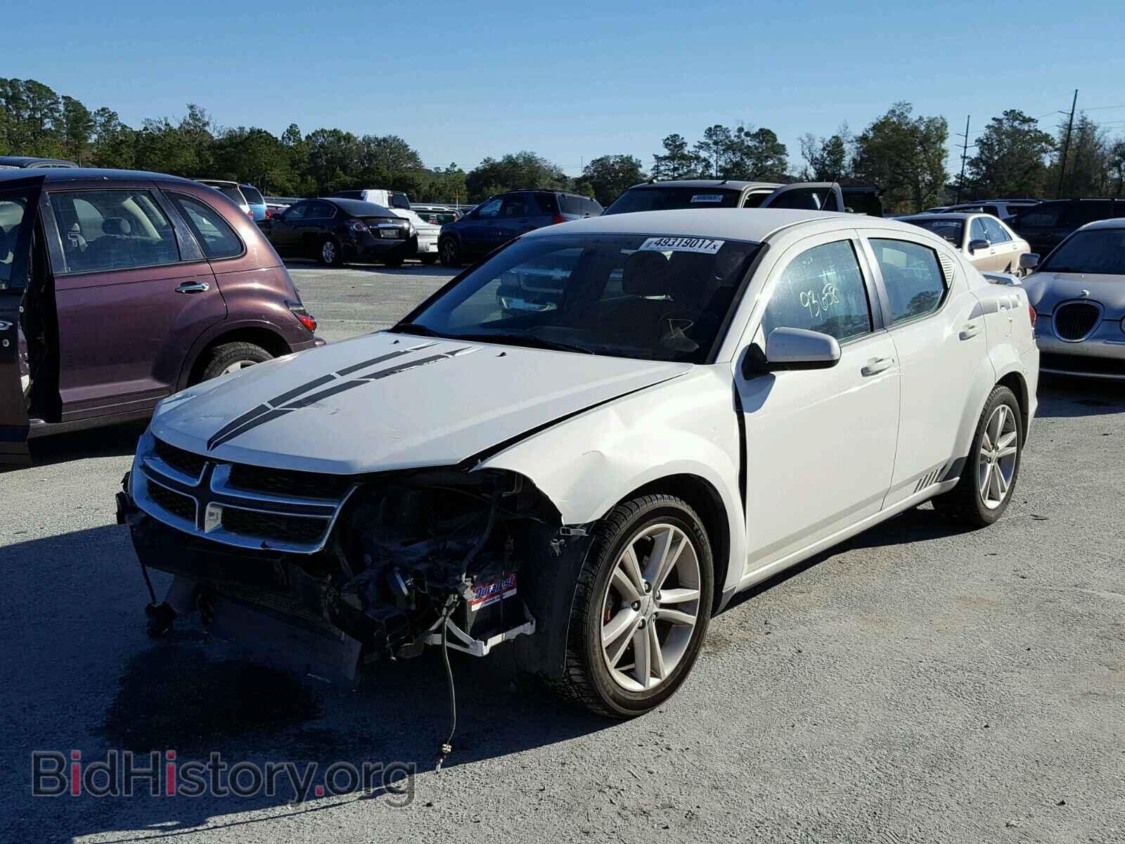 2011 DODGE AVENGER - VIN: 1B3BD1FG6BN510657 - Фото 2