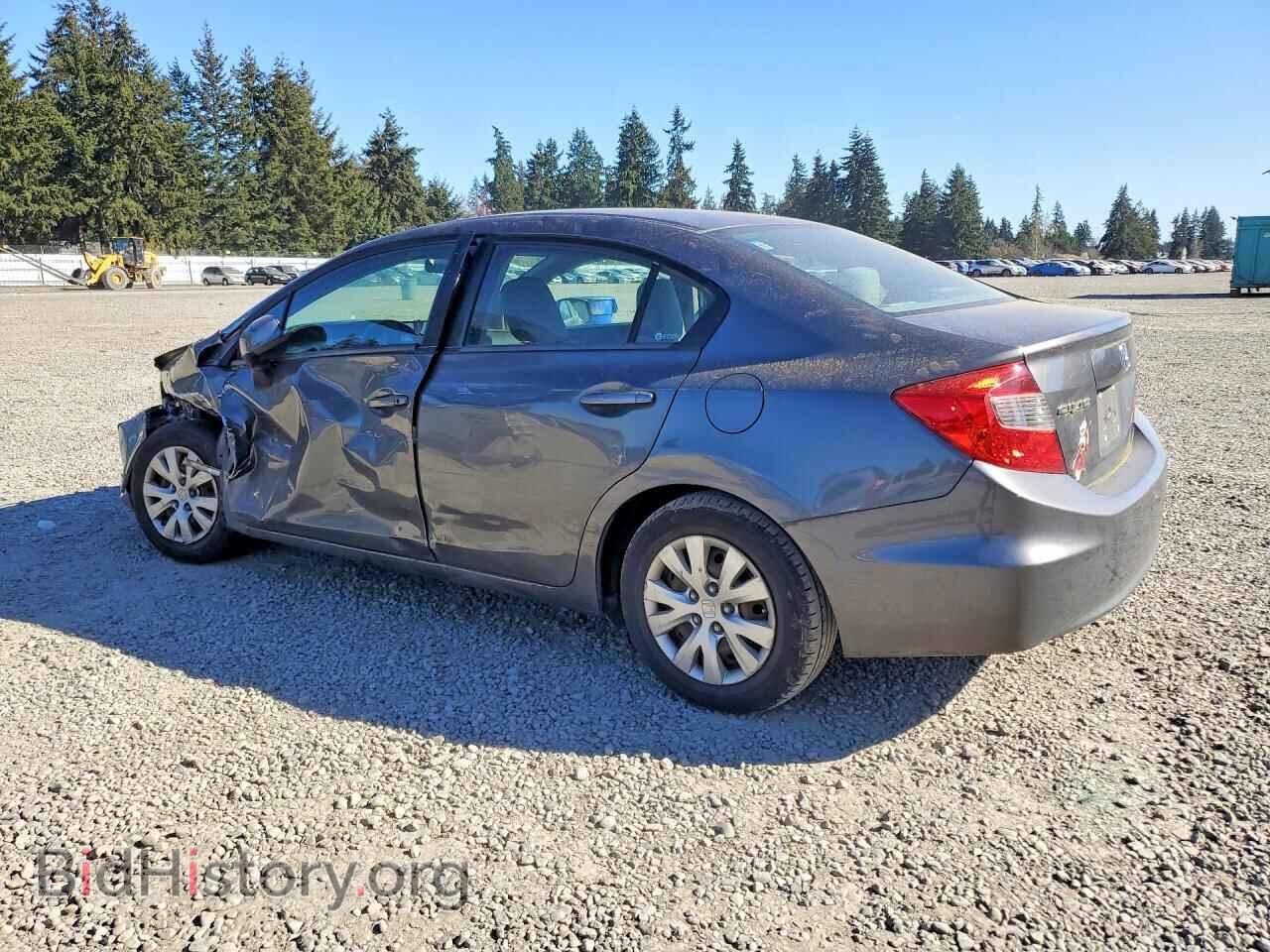 2012 HONDA CIVIC - VIN: 2HGFB2F59CH558059 - Фото 2