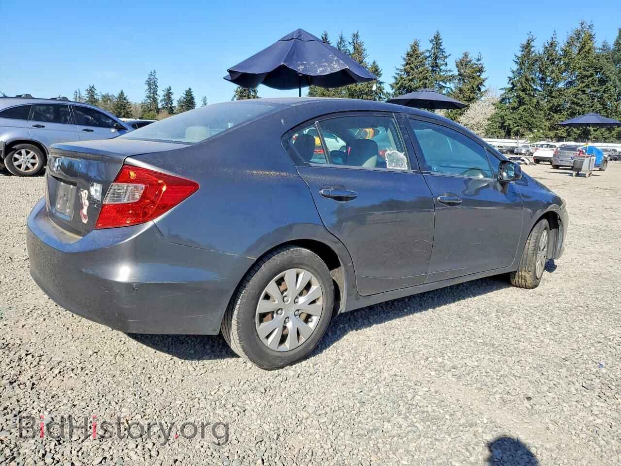 2012 HONDA CIVIC - VIN: 2HGFB2F59CH558059 - Фото 3