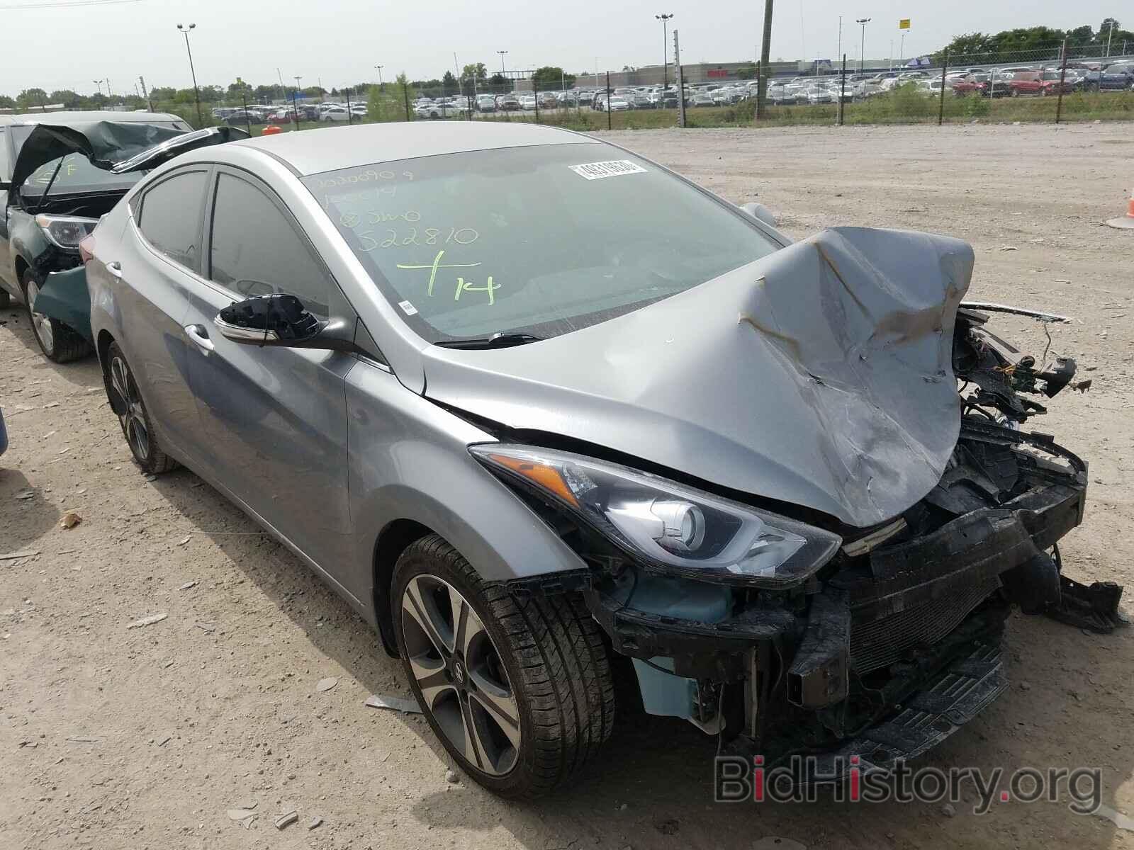 Фотография KMHDH4AH7GU522810 - HYUNDAI ELANTRA 2016