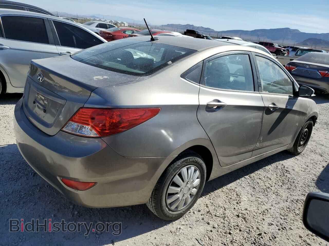 2013 HYUNDAI ACCENT - VIN: KMHCT4AE3DU537557 - Фото 3