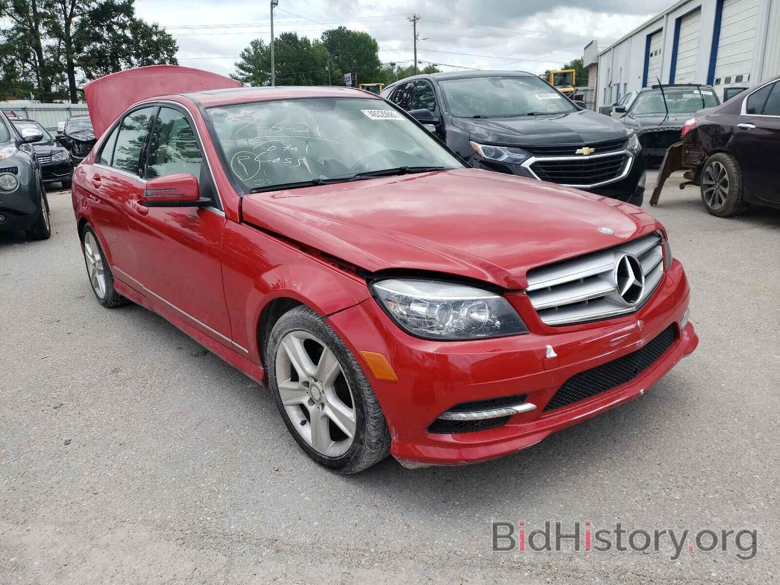 Photo WDDGF5EB0BF655933 - MERCEDES-BENZ C-CLASS 2011