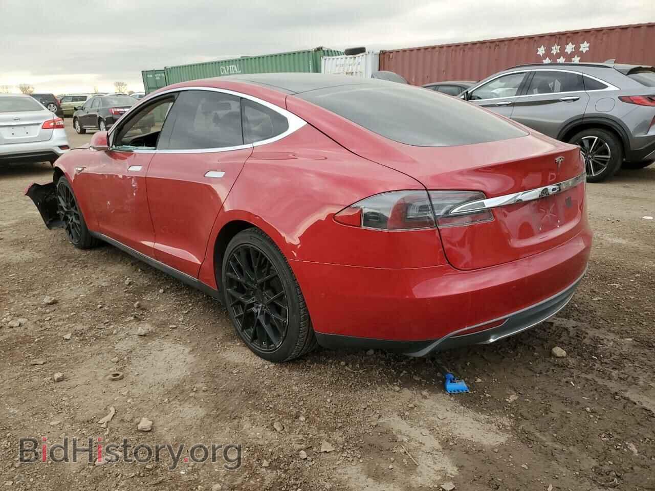 2014 TESLA MODEL S - VIN: 5YJSA1H1XEFP55741 - Photo 2