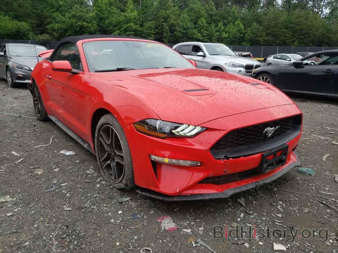 Photo 1FATP8UH3K5187110 - FORD MUSTANG 2019
