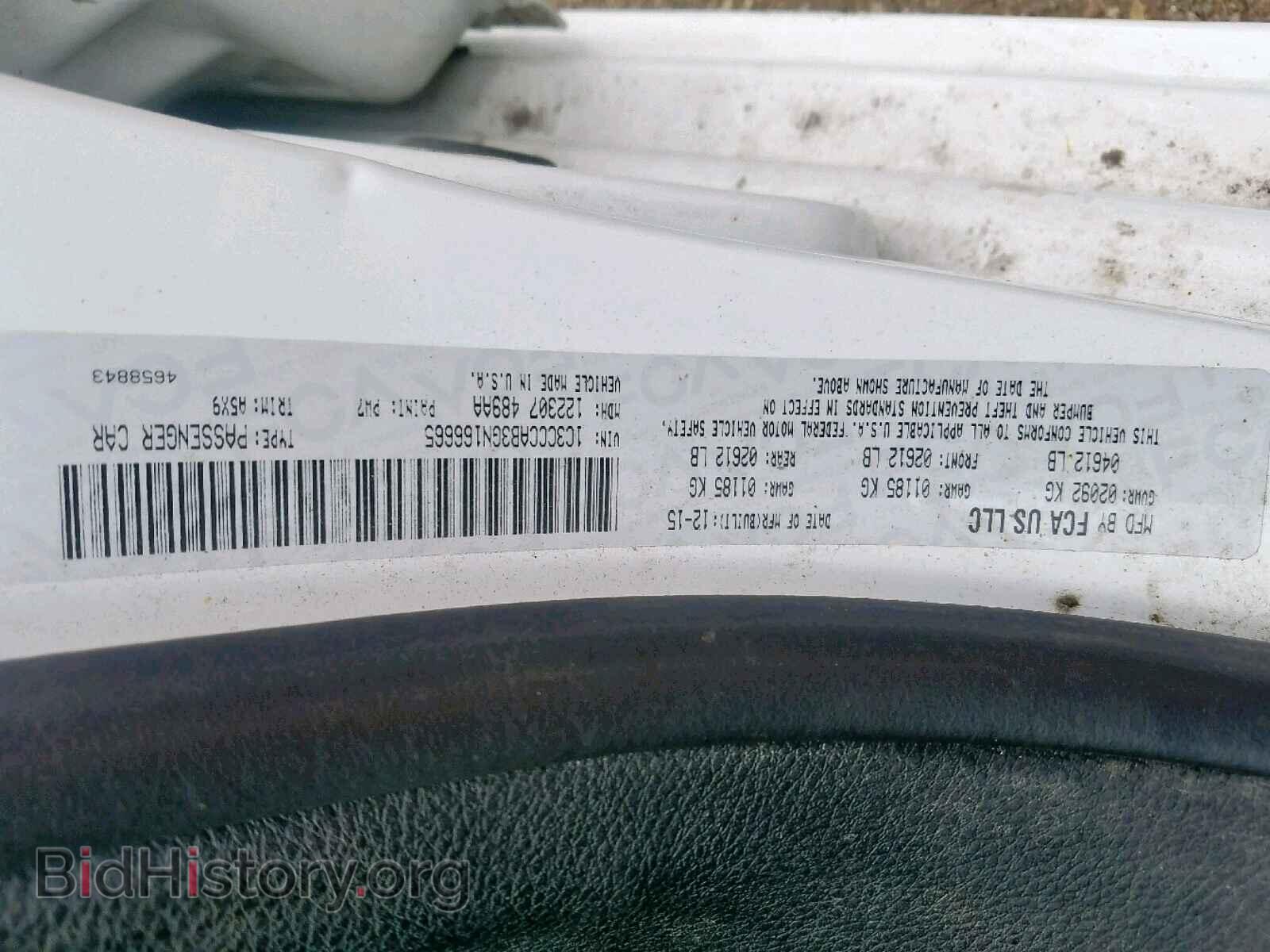 2016 CHRYSLER 200 - VIN: 1C3CCCAB3GN166665 - Photo 10