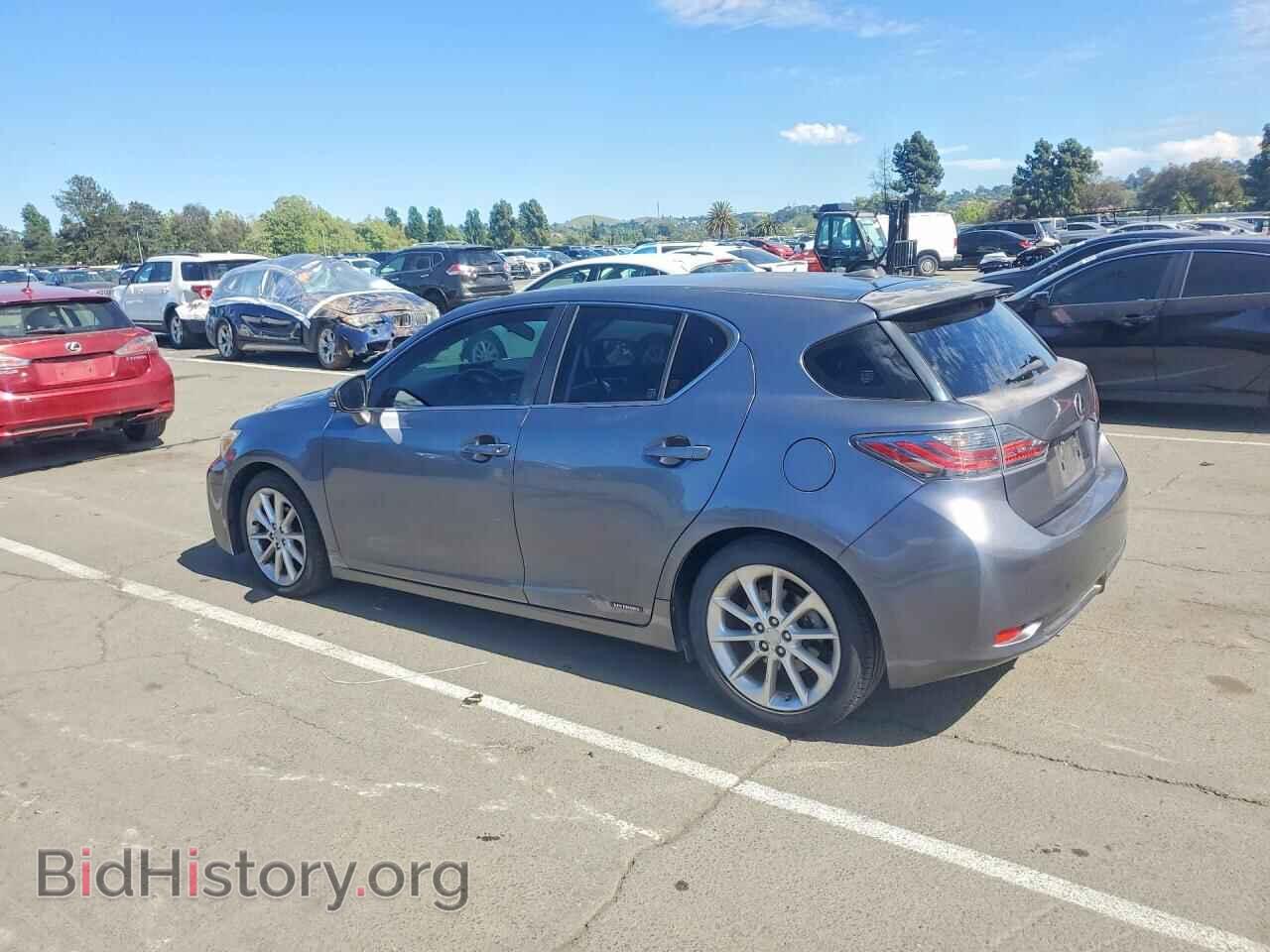 2012 LEXUS CT 200 - VIN: JTHKD5BH0C2107635 - Фото 2