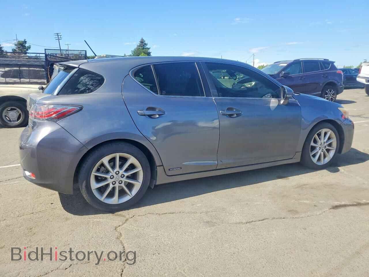 2012 LEXUS CT 200 - VIN: JTHKD5BH0C2107635 - Фото 3