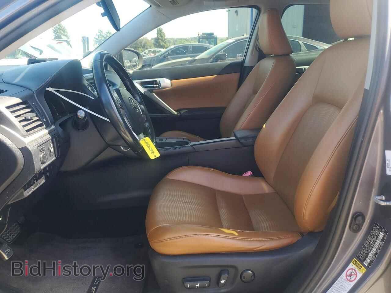 2012 LEXUS CT 200 - VIN: JTHKD5BH0C2107635 - Фото 7