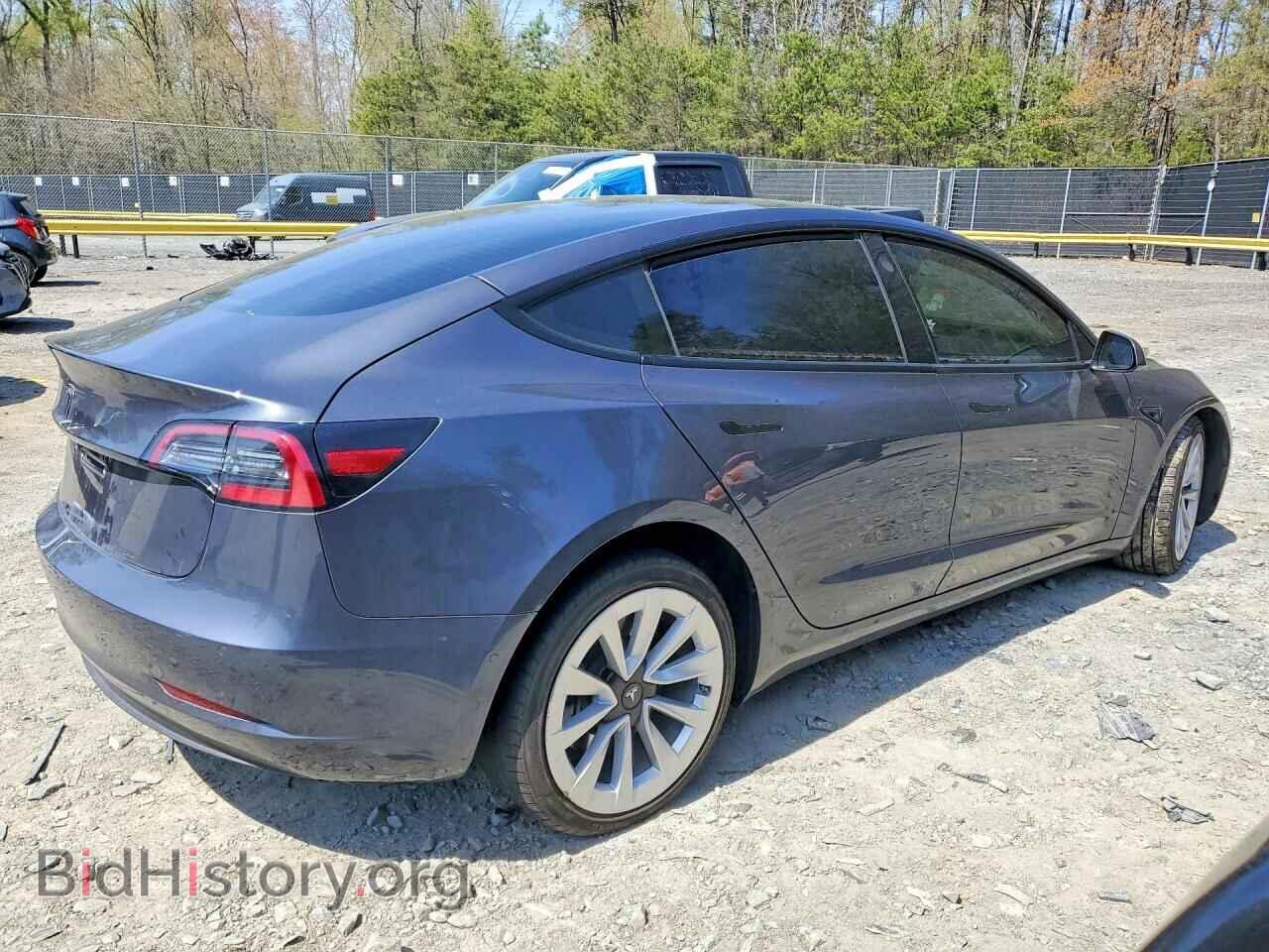2022 TESLA MODEL 3 - VIN: 5YJ3E1EA7NF191415 - Фото 3
