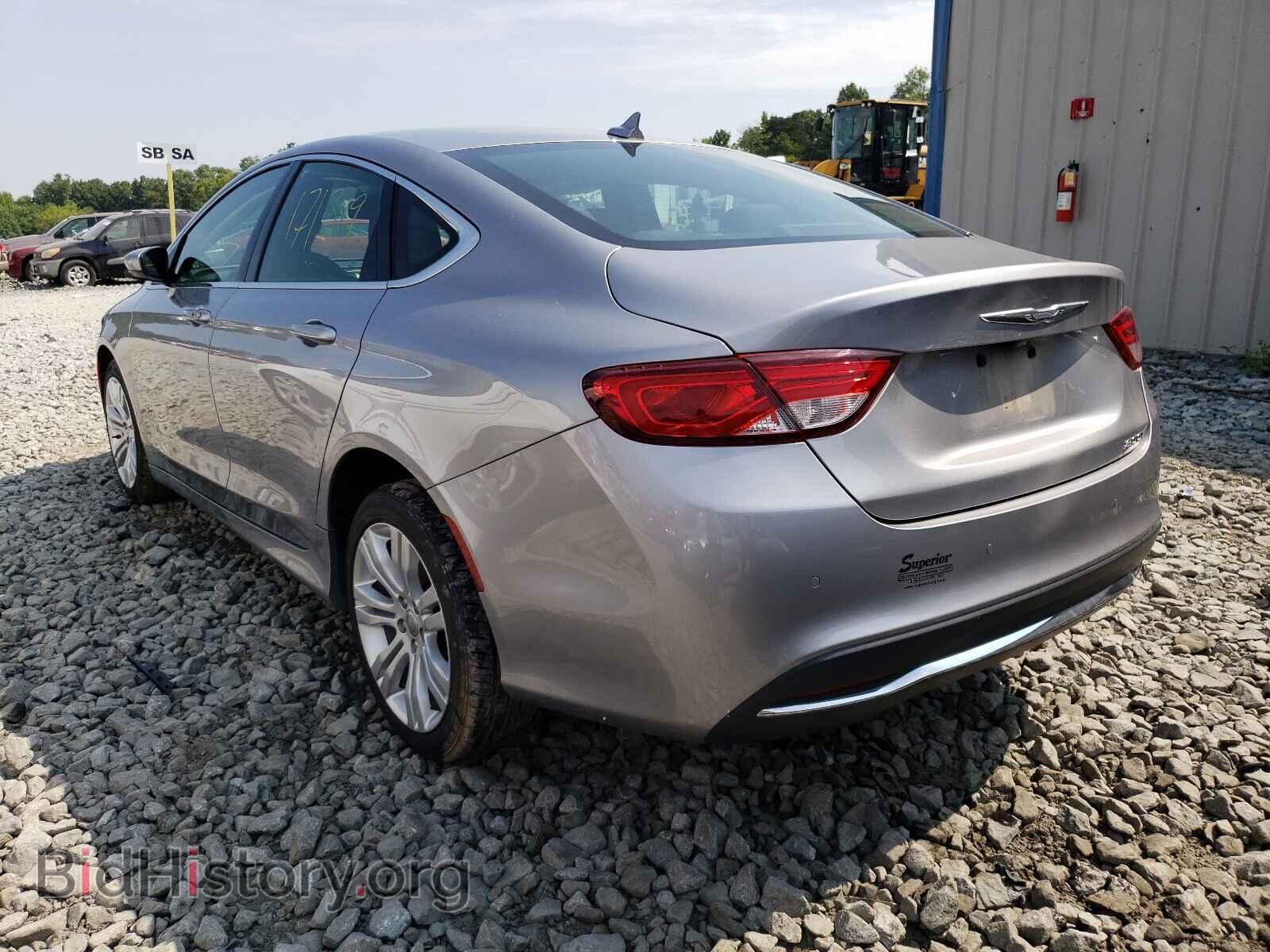 2015 CHRYSLER 200 - VIN: 1C3CCCAB2FN755382 - Photo 3