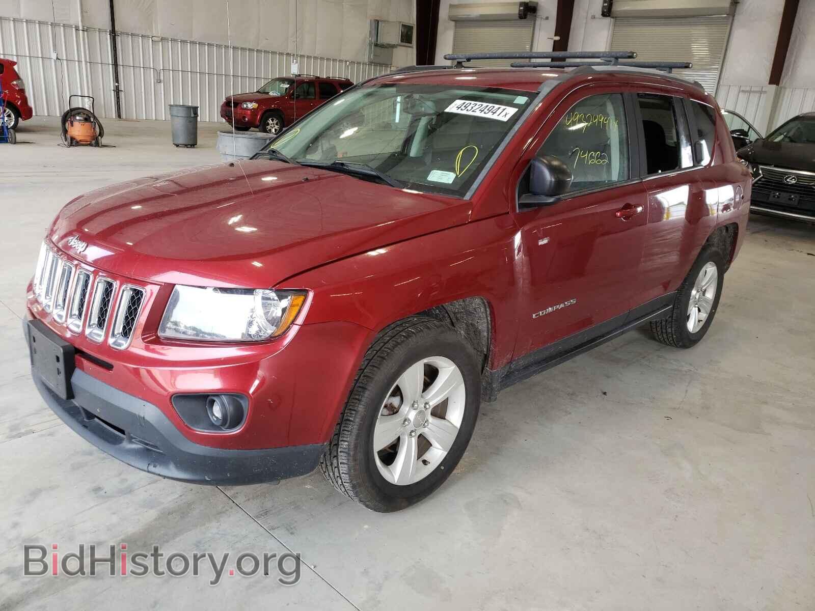 2016 JEEP COMPASS - VIN: 1C4NJDBB6GD566093 - Фото 2