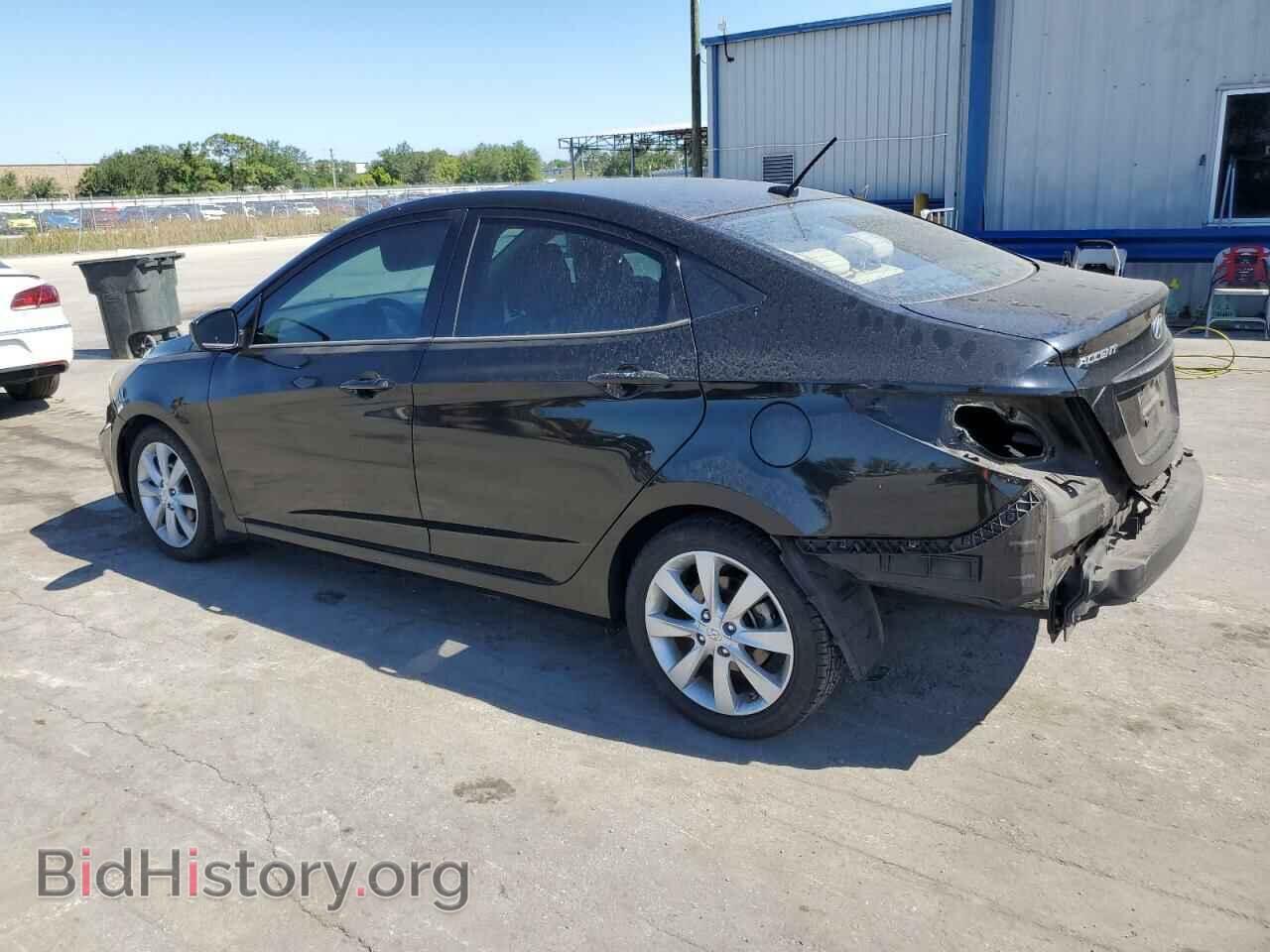 2013 HYUNDAI ACCENT - VIN: KMHCU4AE8DU382355 - Фото 2