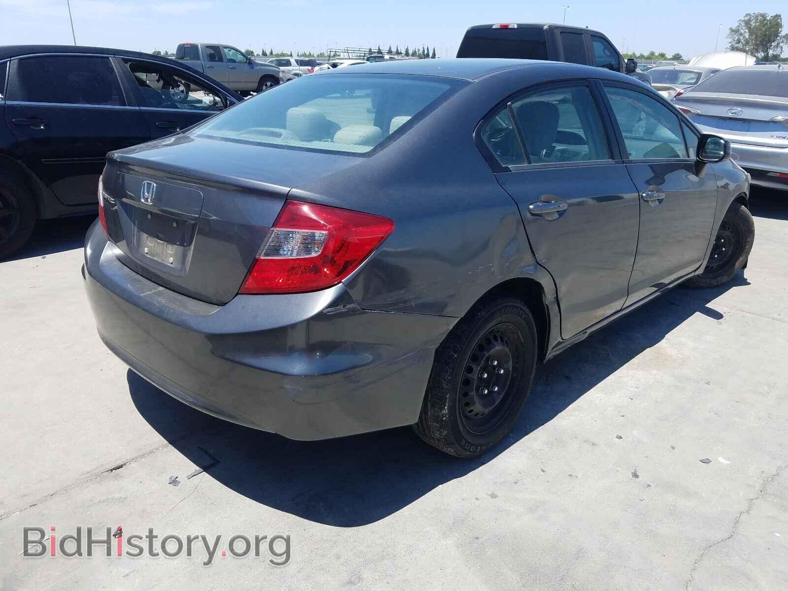 2012 HONDA CIVIC - VIN: 2HGFB2F5XCH607995 - Фото 4