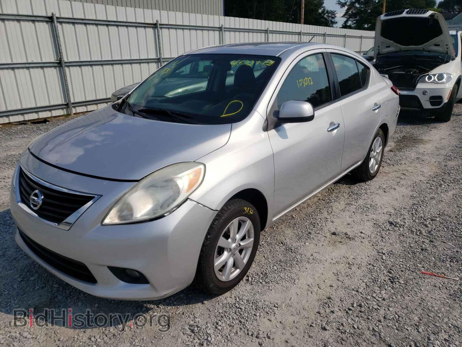 2012 NISSAN VERSA - VIN: 3N1CN7AP9CL826505 - Фото 2