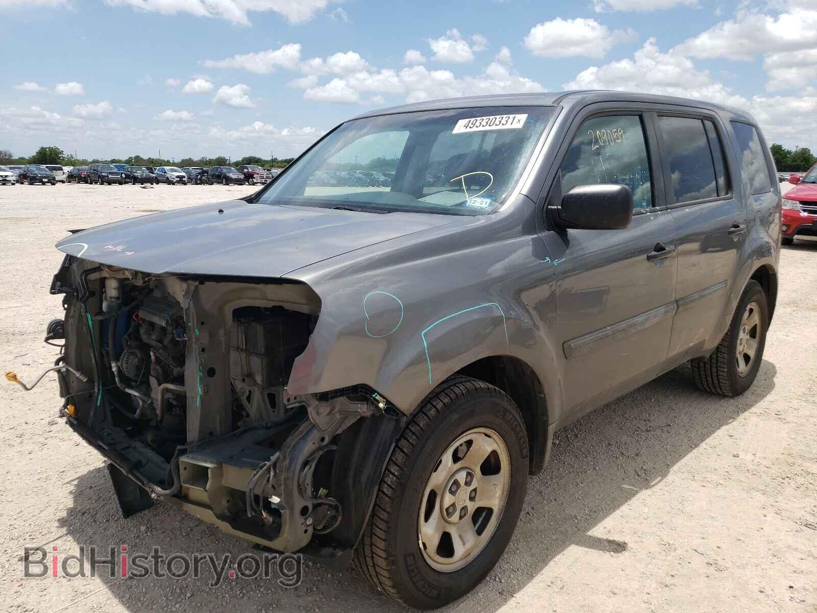 2011 HONDA PILOT - VIN: 5FNYF3H29BB020681 - Фото 2