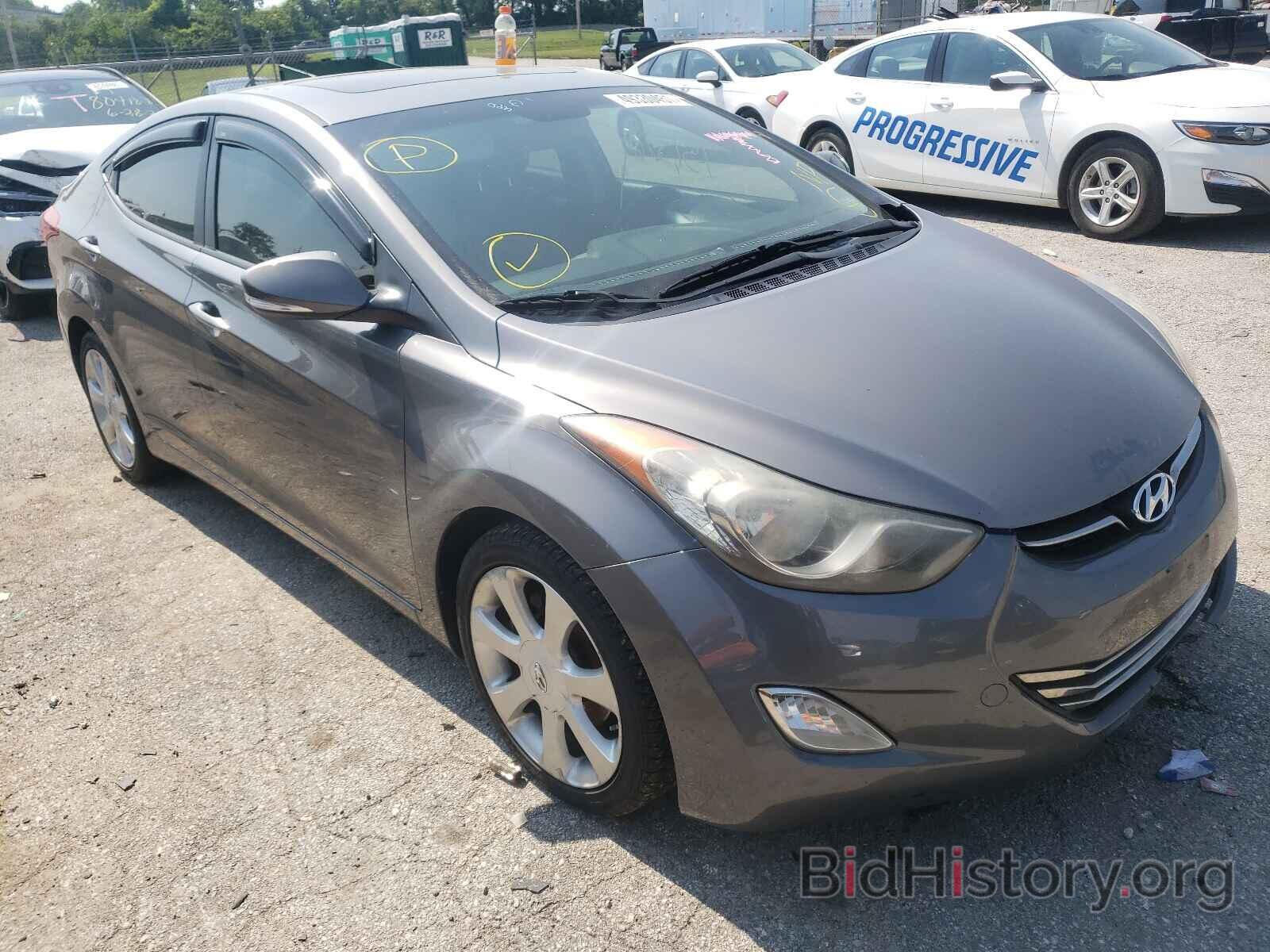 Photo 5NPDH4AE2CH081098 - HYUNDAI ELANTRA 2012