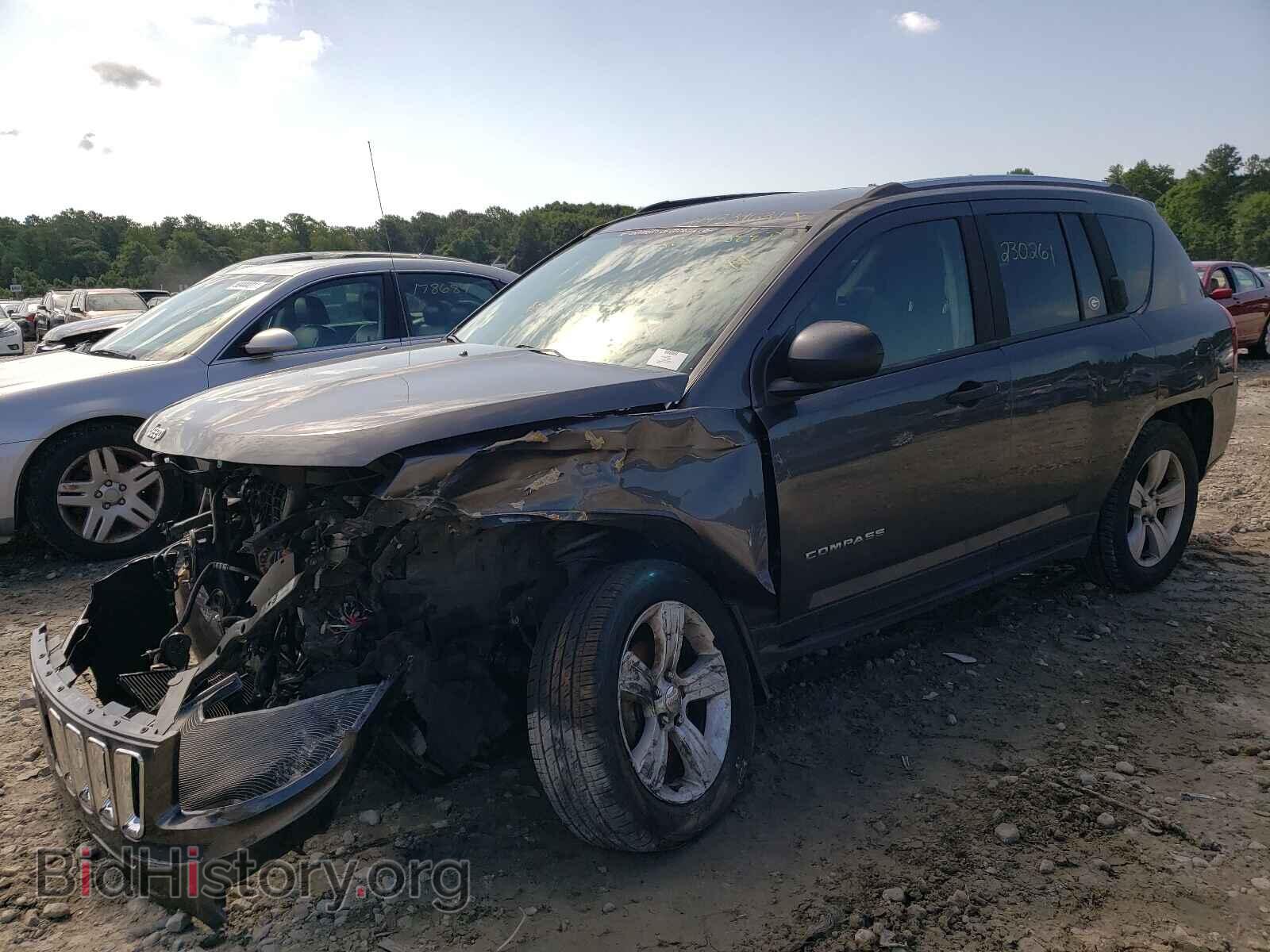 2015 JEEP COMPASS - VIN: 1C4NJCBB9FD144148 - Фото 2