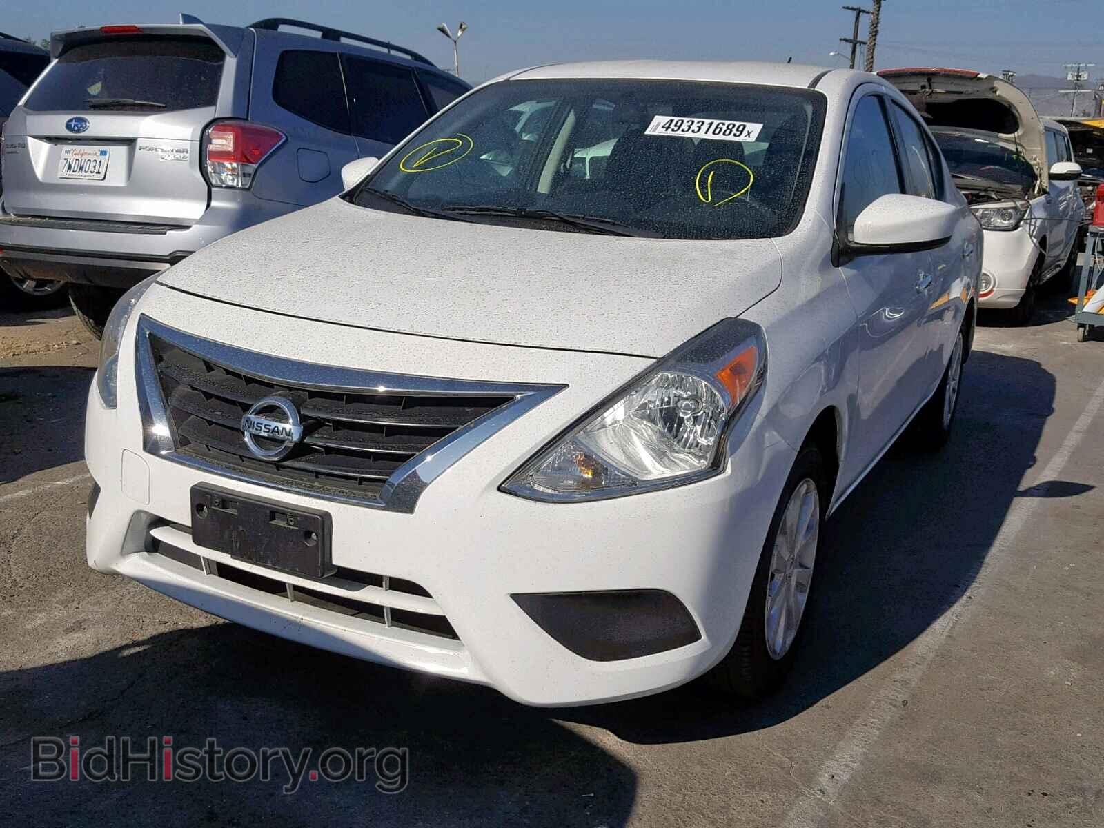 2017 NISSAN VERSA - VIN: 3N1CN7APXHL858080 - Фото 2