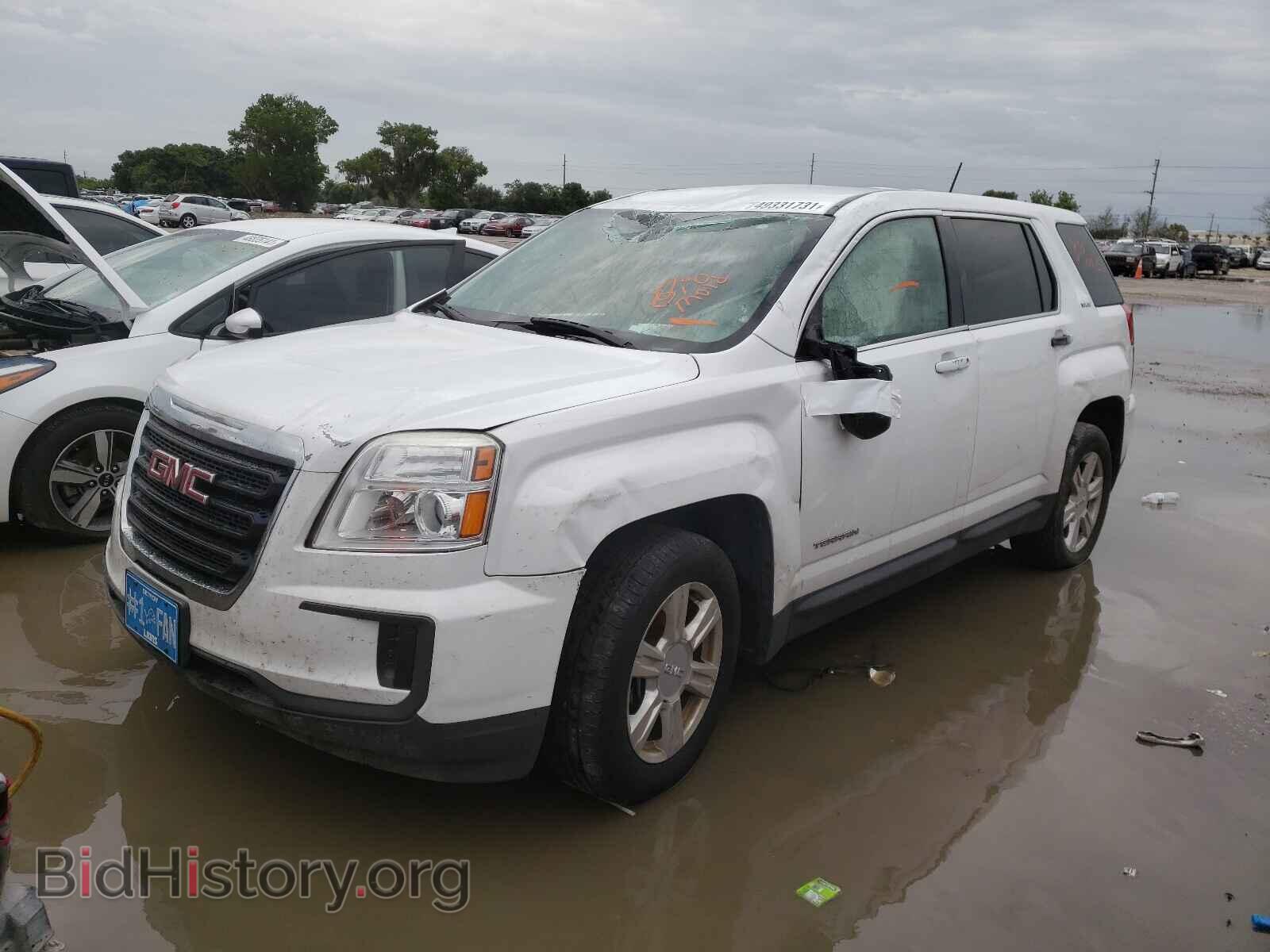 2016 GMC TERRAIN - VIN: 2GKALMEK2G6290342 - Фото 2