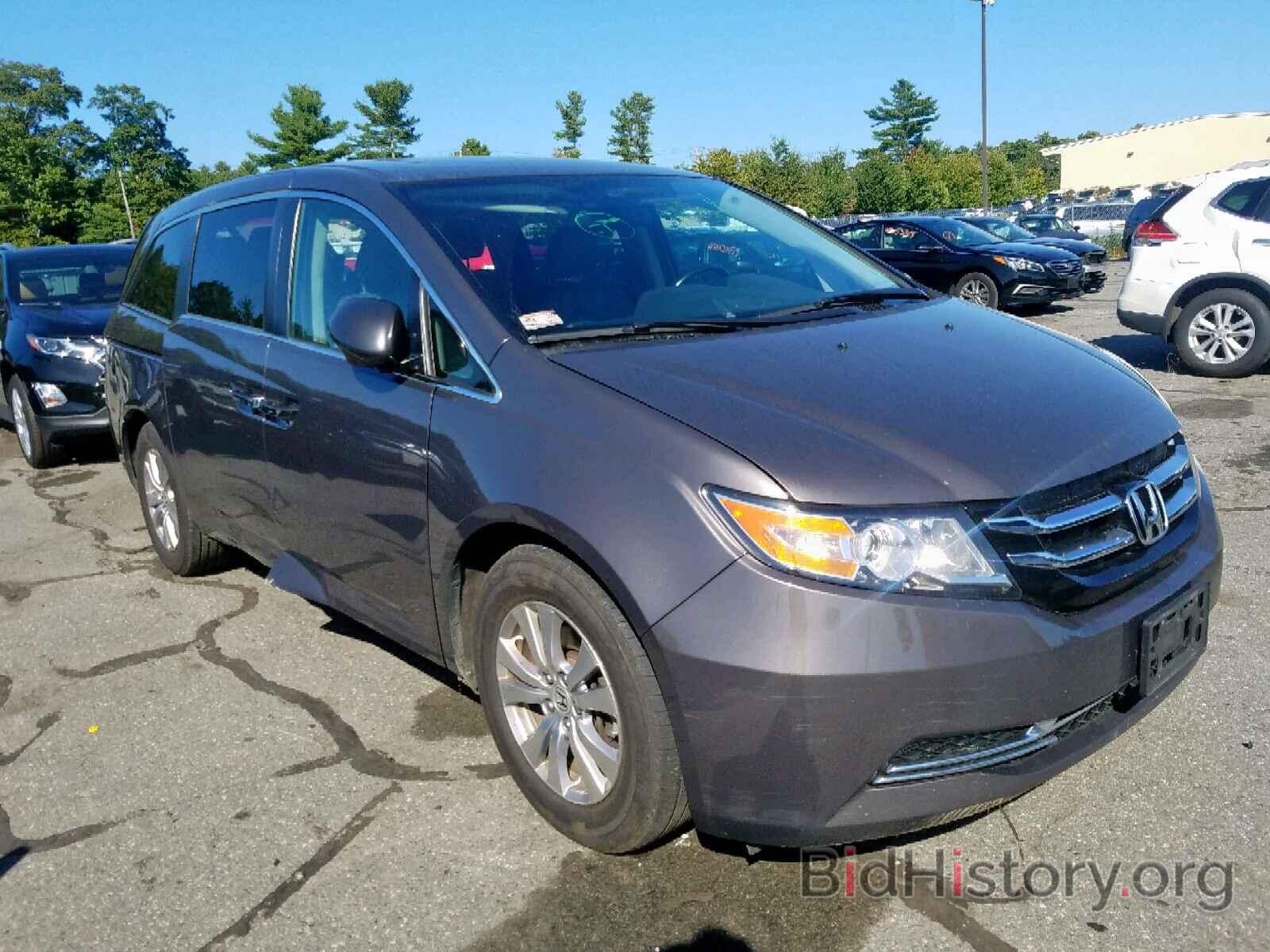 Фотография 5FNRL5H68GB133735 - HONDA ODYSSEY EX 2016