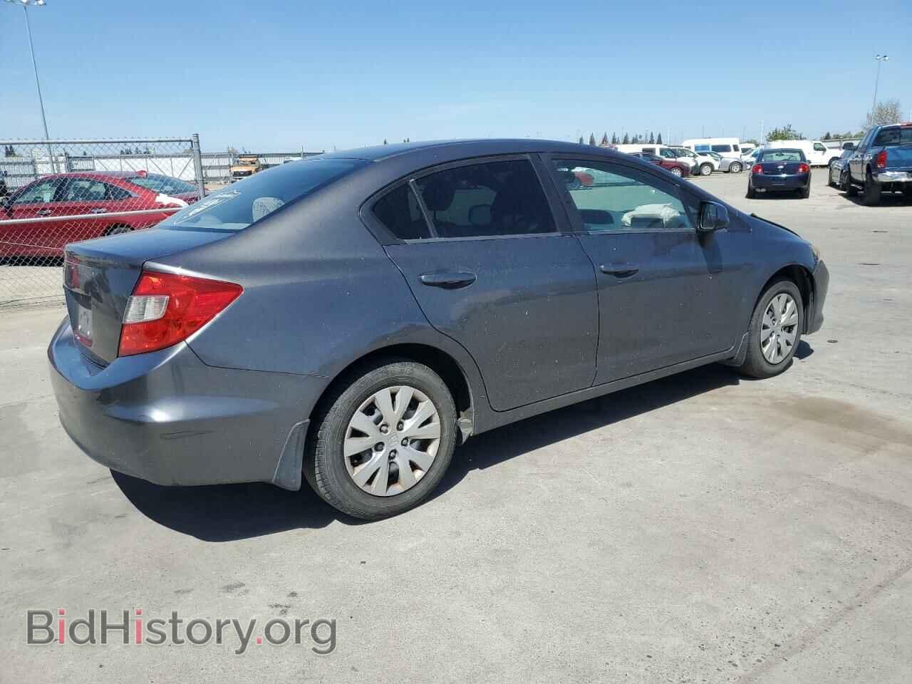 2012 HONDA CIVIC - VIN: 2HGFB2F53CH579134 - Фото 3