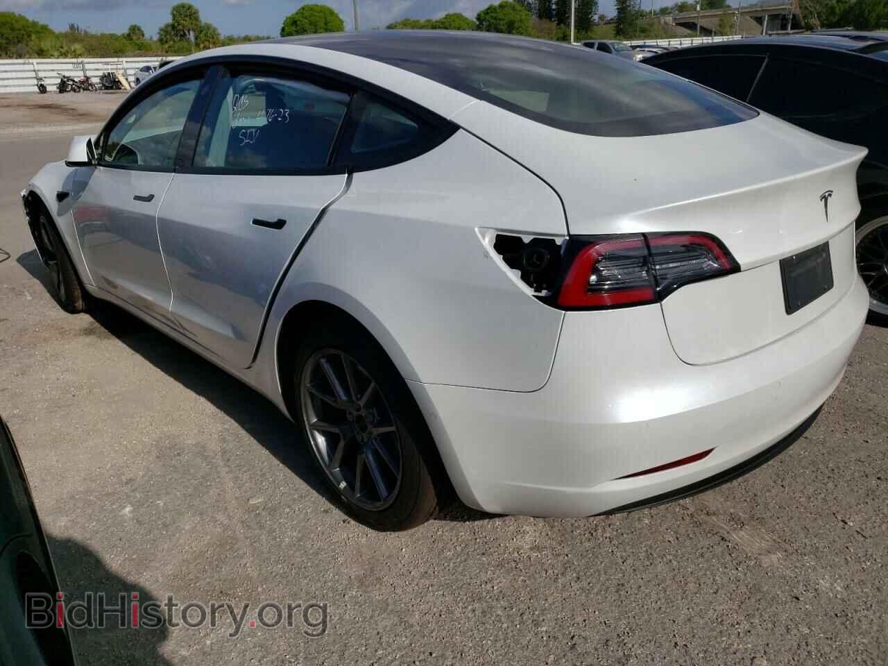 2022 TESLA MODEL 3 - VIN: 5YJ3E1EA6NF187632 - Фото 2