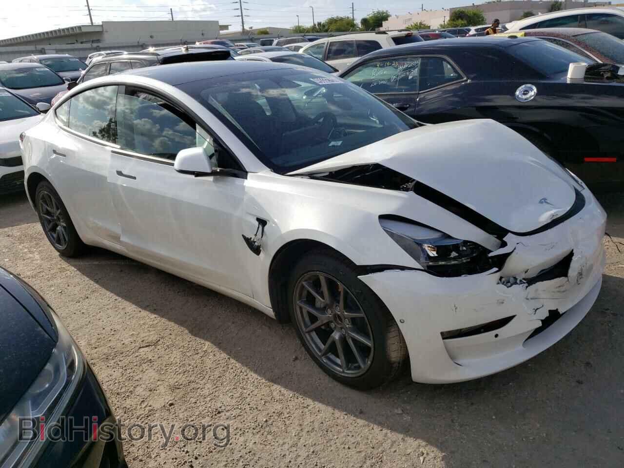 2022 TESLA MODEL 3 - VIN: 5YJ3E1EA6NF187632 - Фото 4