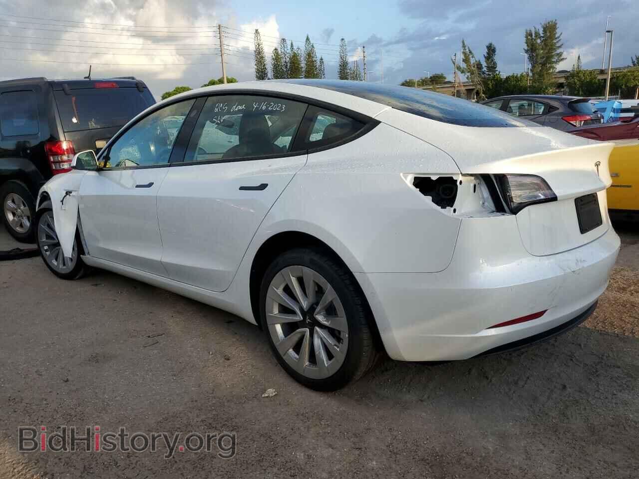 2022 TESLA MODEL 3 - VIN: 5YJ3E1EA7NF371137 - Photo 2