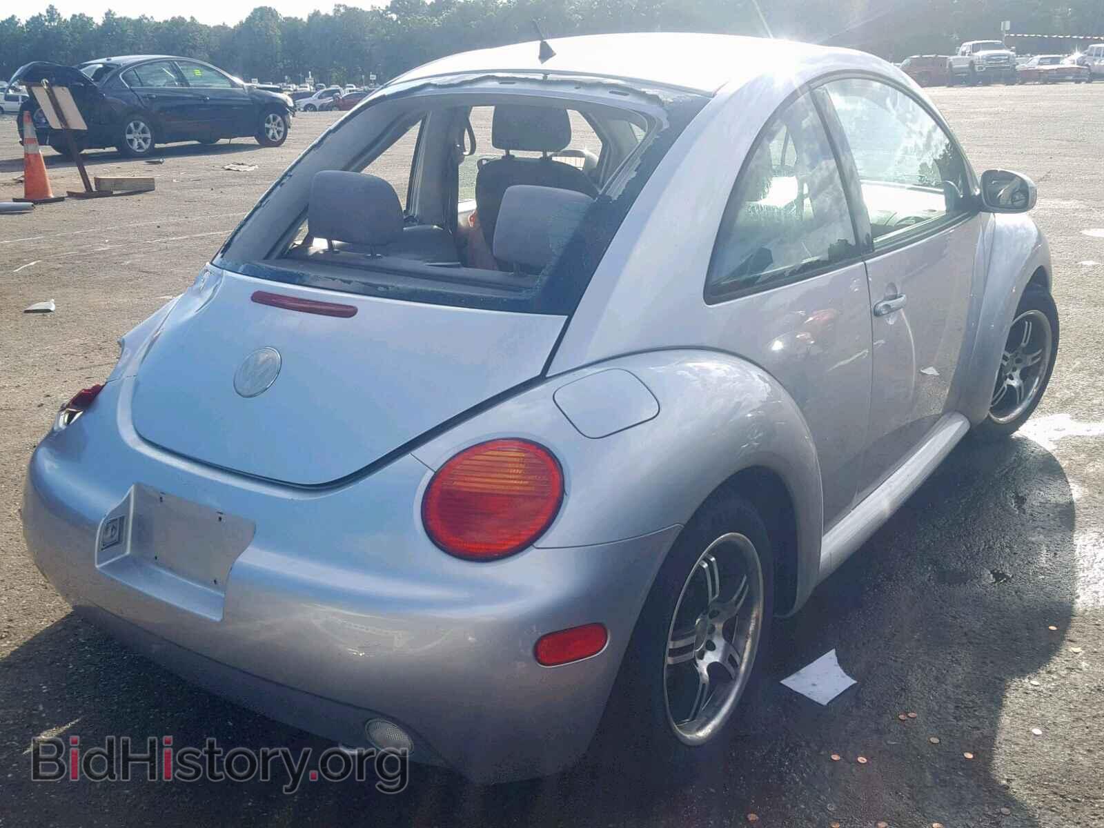 2004 VOLKSWAGEN BEETLE - VIN: 3VWCR31C74M422733 - Фото 4