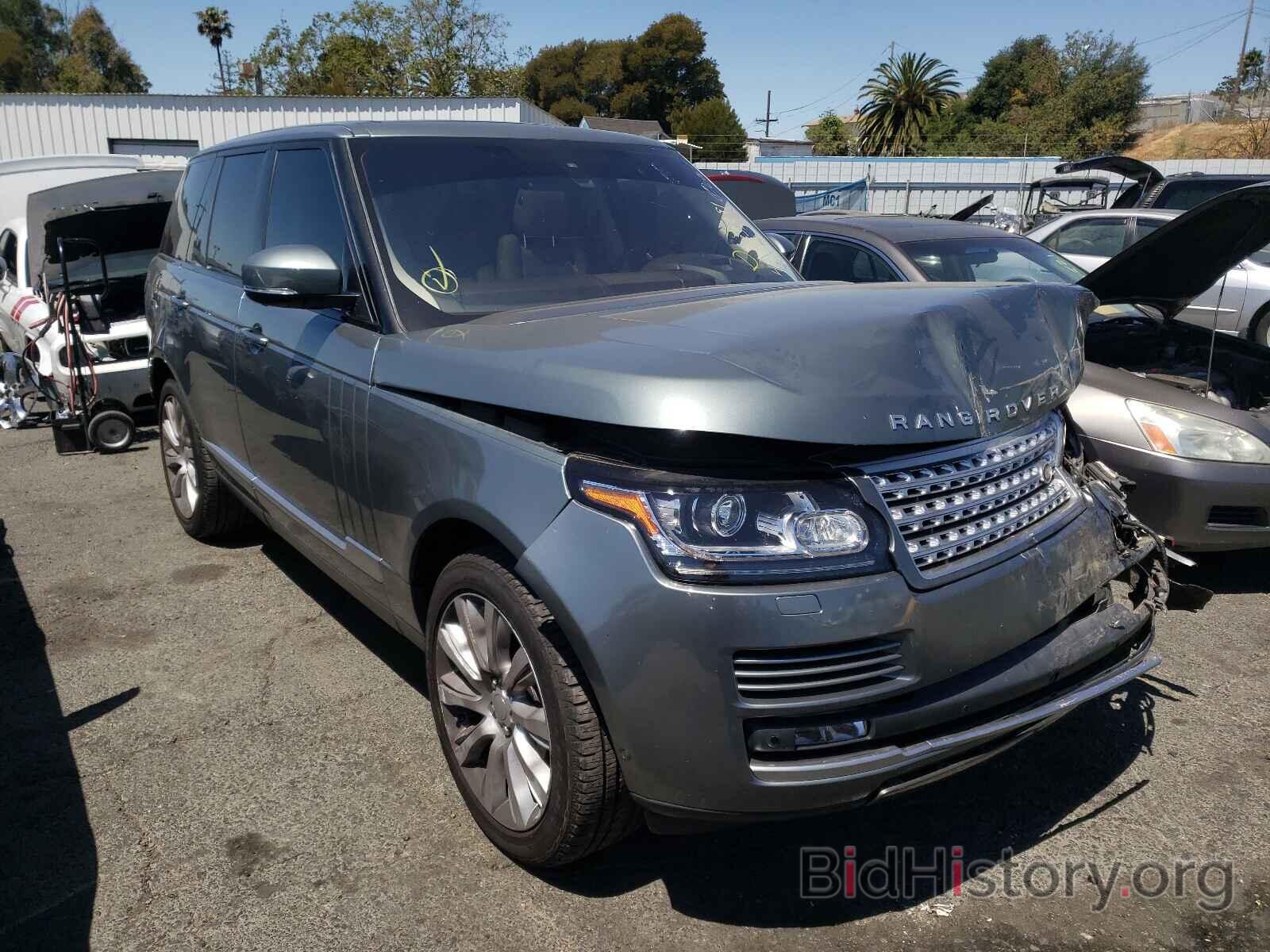 Photo SALGS2EF9GA301476 - LAND ROVER RANGEROVER 2016