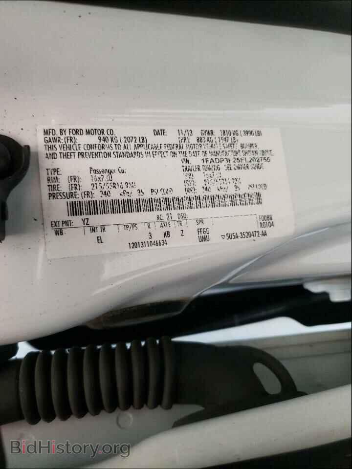 2014 FORD FOCUS - VIN: 1FADP3F25EL202755 - Photo 10