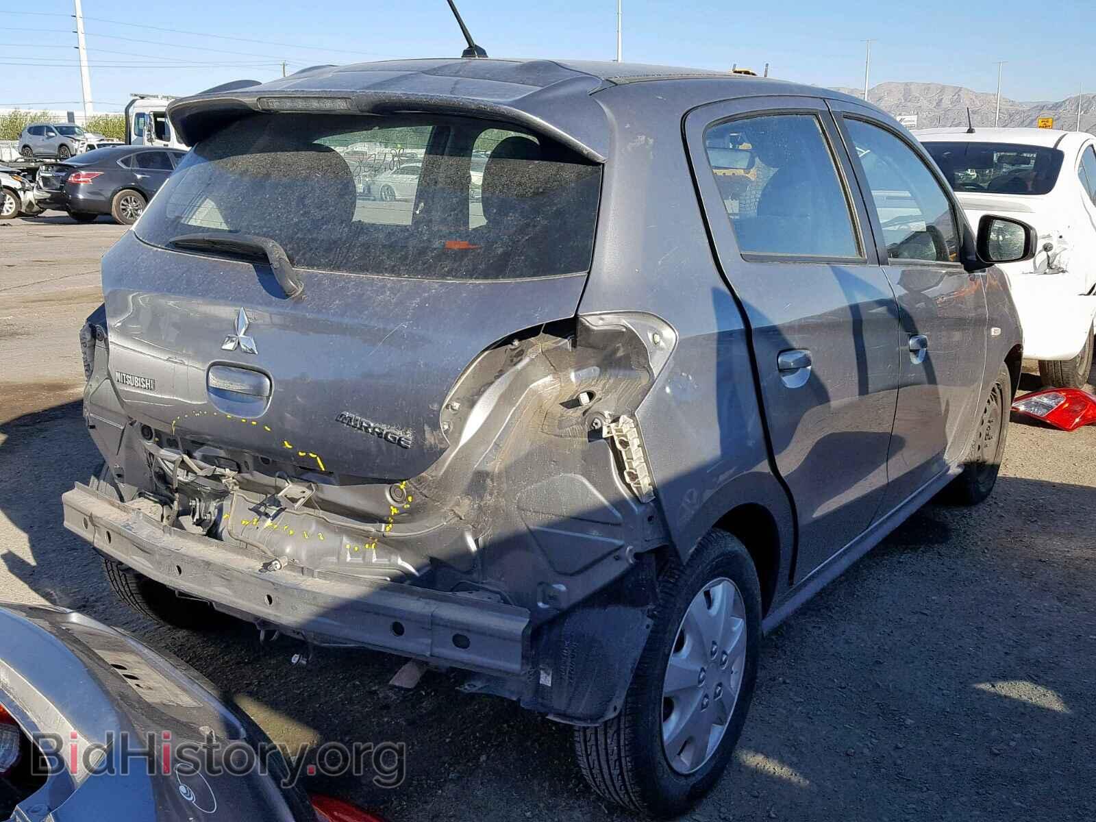 2015 MITSUBISHI MIRAGE - VIN: ML32A3HJ8FH046225 - Фото 4