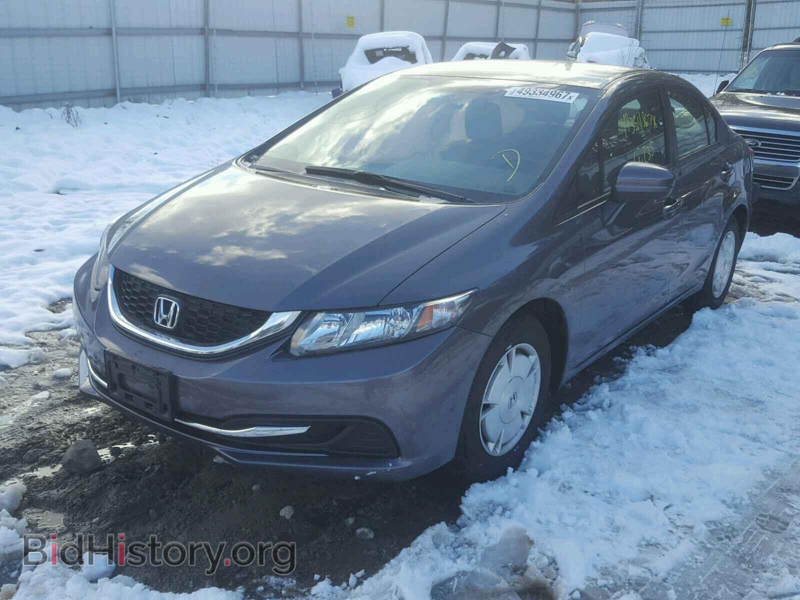 2014 HONDA CIVIC - VIN: 2HGFB2F61EH522832 - Фото 2