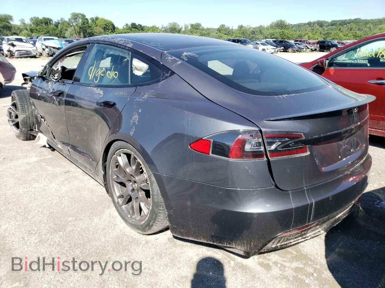 2021 TESLA MODEL S - VIN: 5YJSA1E68MF438801 - Фото 3