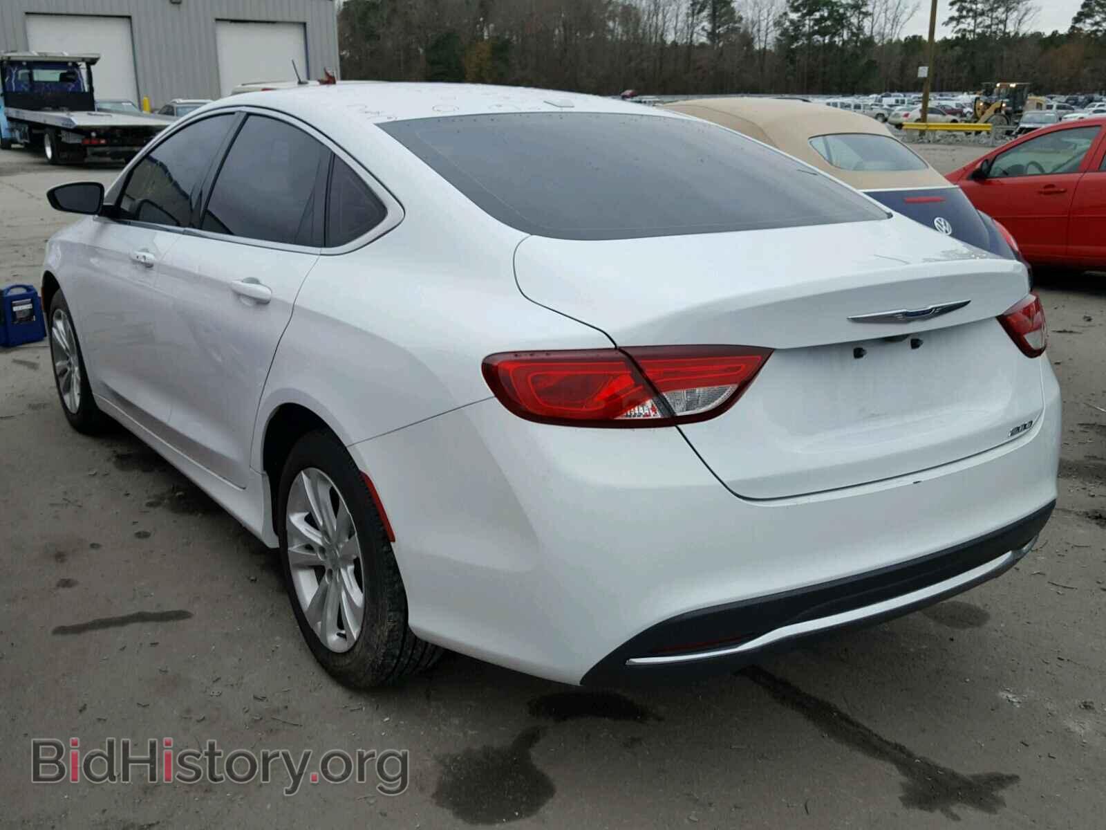 2016 CHRYSLER 200 - VIN: 1C3CCCAB7GN142675 - Фото 3