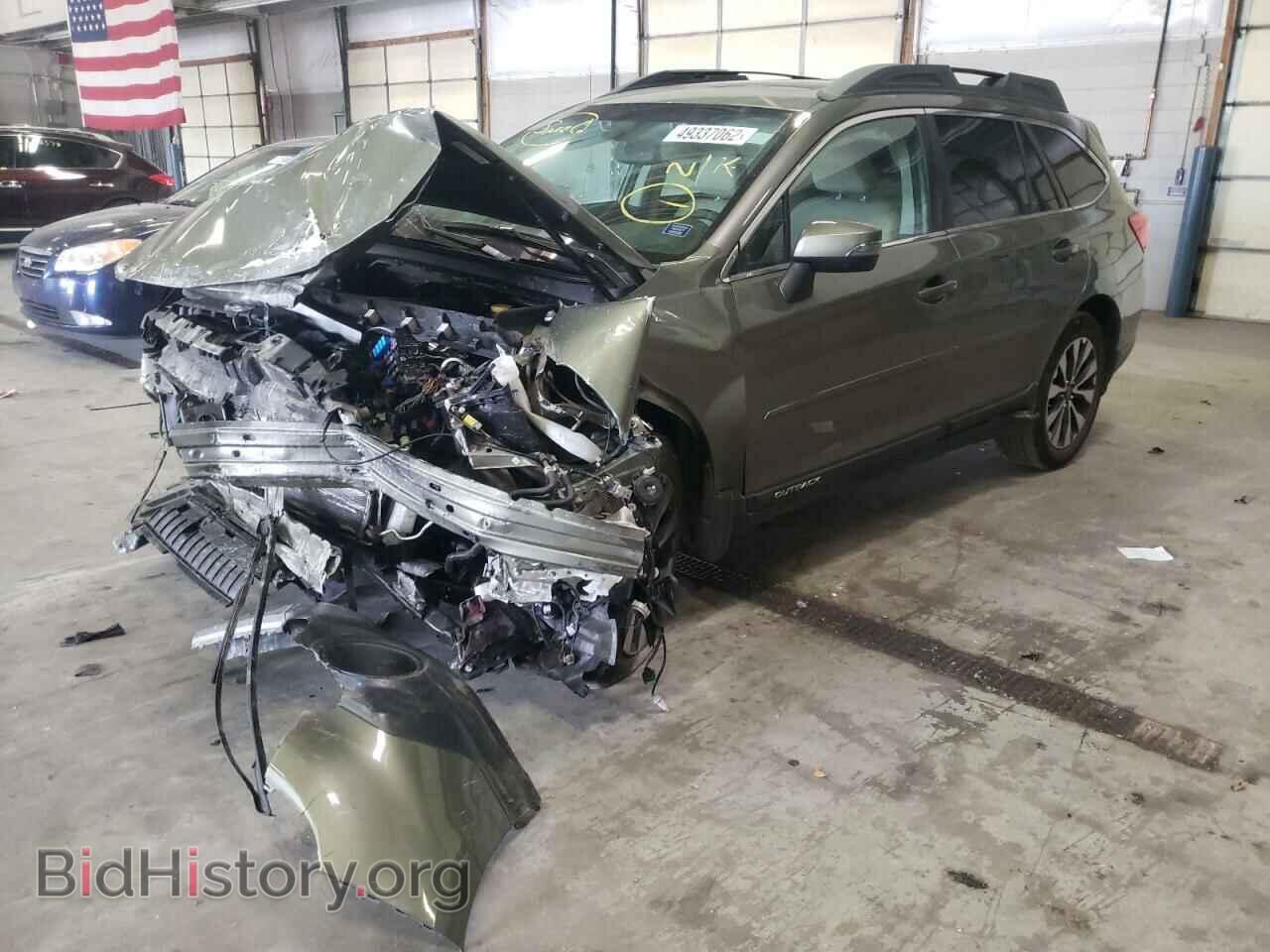 2016 SUBARU OUTBACK - VIN: 4S4BSBNC1G3233326 - Фото 2
