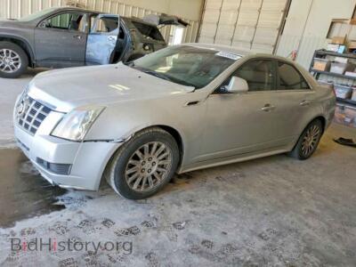 2012 Cadillac CTS Luxury Collection, silver — VIN 1G6DE5E53C0138112, Copart