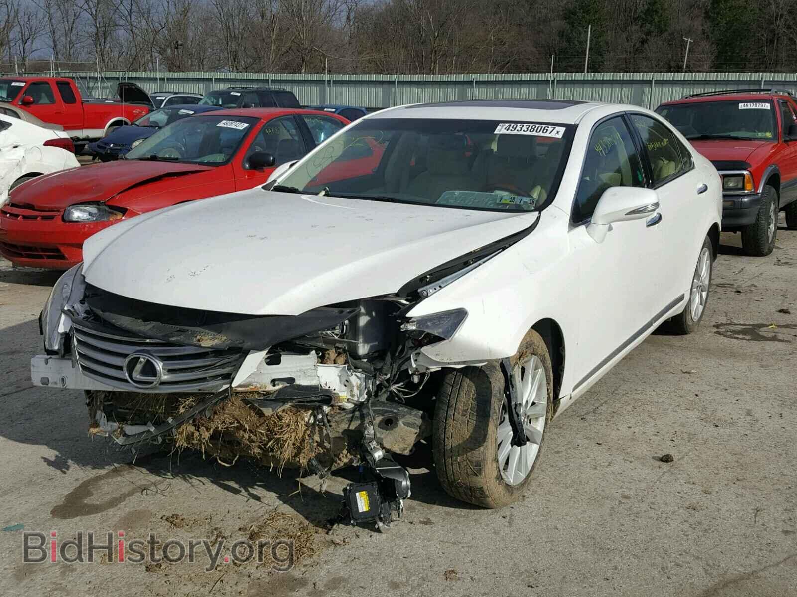 2012 LEXUS ES350 - VIN: JTHBK1EG1C2485884 - Фото 2