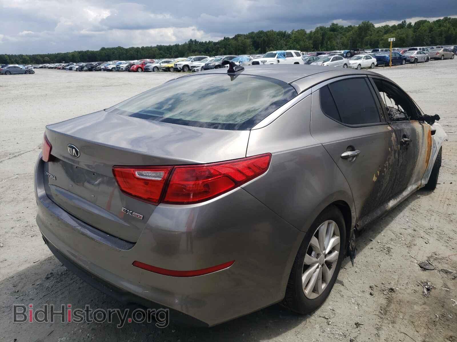 2015 KIA OPTIMA - VIN: 5XXGN4A77FG367438 - Photo 4
