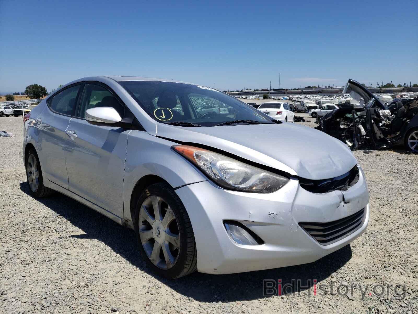 Photo 5NPDH4AE1CH094215 - HYUNDAI ELANTRA 2012