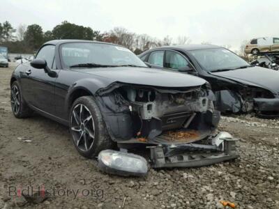 2008 Mazda MIATA MX-5 Miata, черный — VIN JM1NC26F880156741, Copart