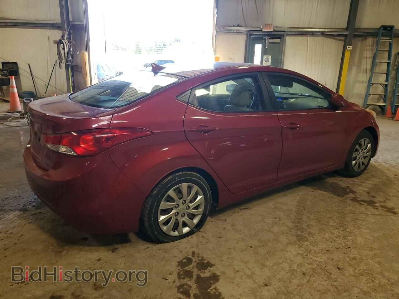 2012 HYUNDAI ELANTRA - VIN: KMHDH4AE3CU461939 - Фото 3