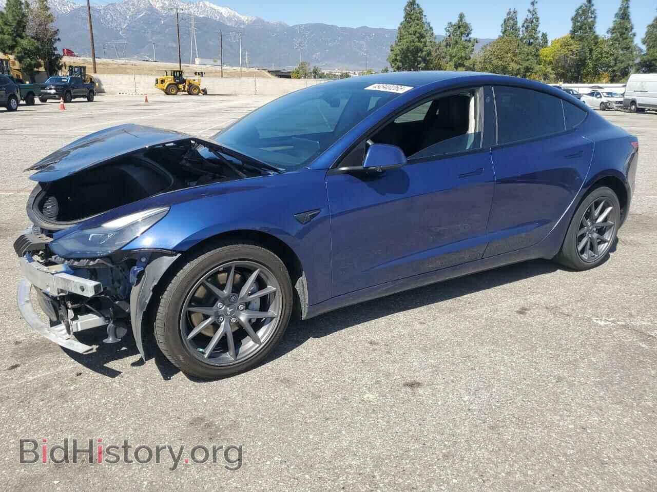 Фотография 5YJ3E1EB1NF190916 - TESLA MODEL 3 2022
