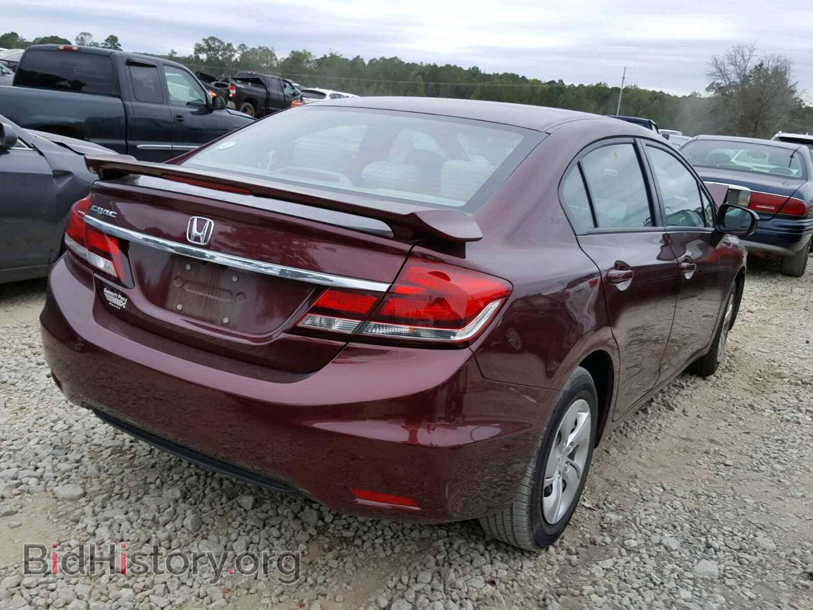 2015 HONDA CIVIC LX - VIN: 19XFB2F56FE074607 - Фото 4