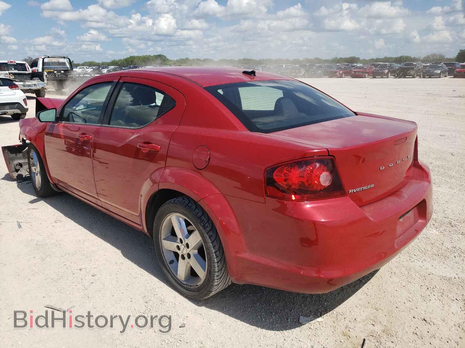 2013 DODGE AVENGER - VIN: 1C3CDZABXDN628733 - Фото 3